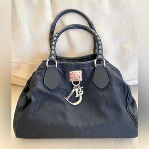 Authentic Christian Dior bag ! Very good condition black with silver hardware!